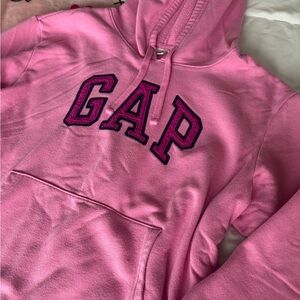 Pink gap hoodie